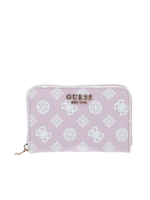 GUESS LAUREL Portafoglio Donna  pale pink logo - Portafogli Donna