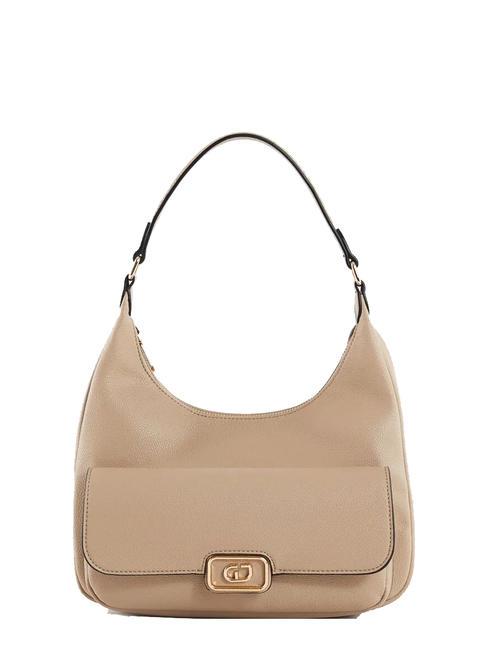 GAUDÌ CLAIRE Borsa hobo con tasca sand - Borse Donna