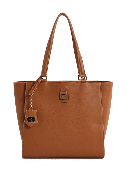 GAUDÌ CARRIE Borsa shopper con tracolla tan - Borse Donna