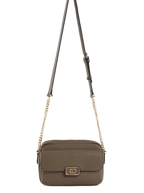 GAUDÌ CLAIRE Borsa camera case con tasca taupe - Borse Donna