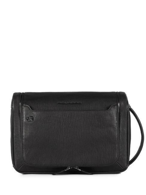 PIQUADRO BLACK SQUARE Beauty nero - Beauty Case