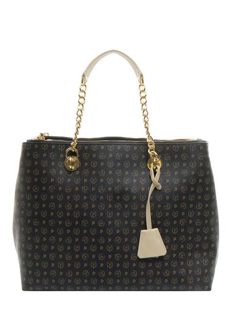 POLLINI HERITAGE  Borsa con tracolla nero/avorio - Borse Donna