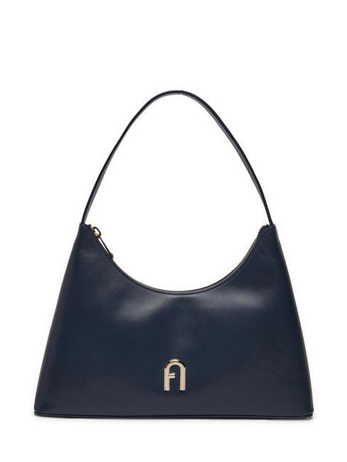 FURLA DIAMANTE Frame bag in pelle mediterraneo - Borse Donna