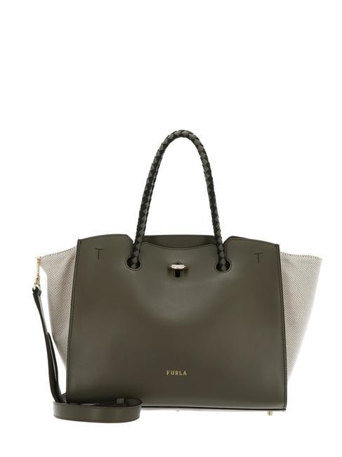 FURLA GENESI  Borsa a mano, con tracolla sage/greige - Borse Donna