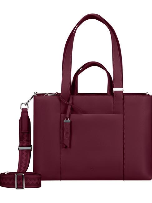 SAMSONITE BRIGHTBEYOND  Borsa porta PC con tracolla GARNET RED - Borse Donna