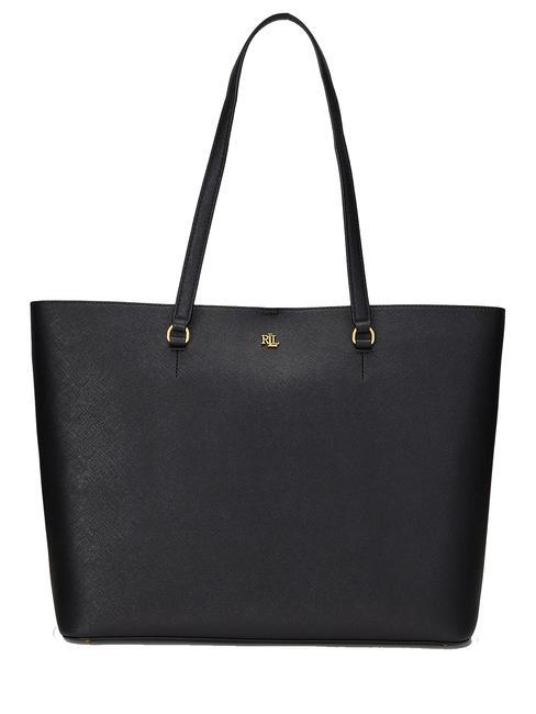 RALPH LAUREN KARLY  Borsa tote grande in pelle NERO - Borse Donna