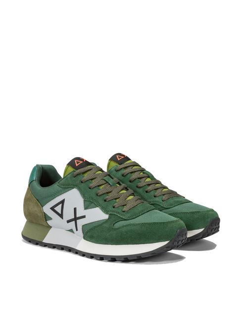 SUN68 JAKI SOLID Sneakers verde scuro - Scarpe Uomo