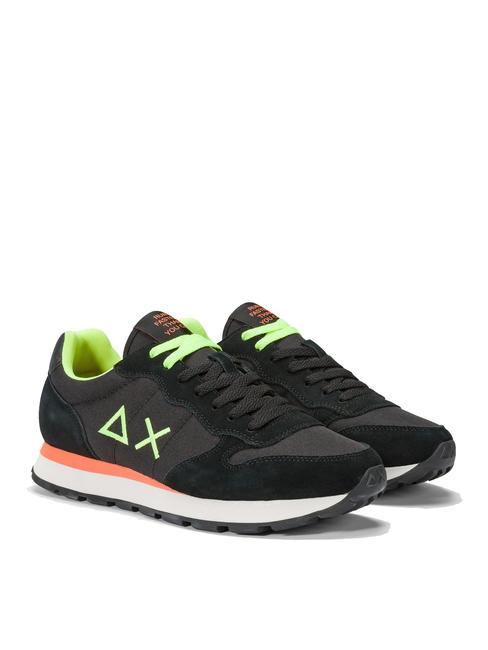 SUN68 TOM FLUO Sneakers nero - Scarpe Uomo