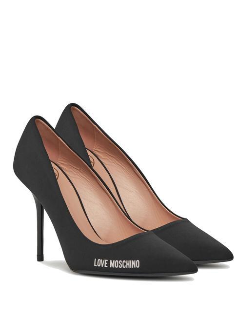 LOVE MOSCHINO SPILLO 95 Décolleté alte Nero - Scarpe Donna