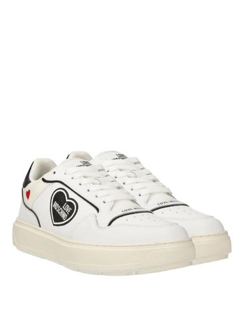 LOVE MOSCHINO BOLD 40 MIX Sneakers beige/nero - Scarpe Donna