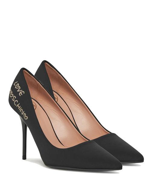 LOVE MOSCHINO SPILLO 95 Décolleté alte Nero - Scarpe Donna