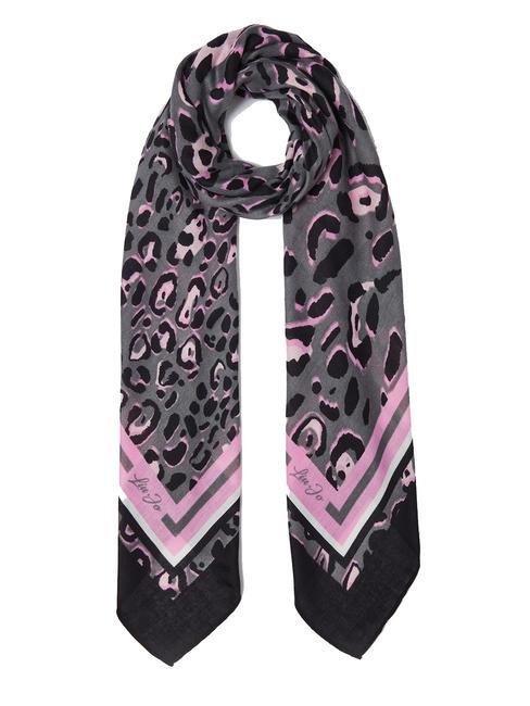 LIUJO GIRLISH SPOT Foulard NERO - Sciarpe