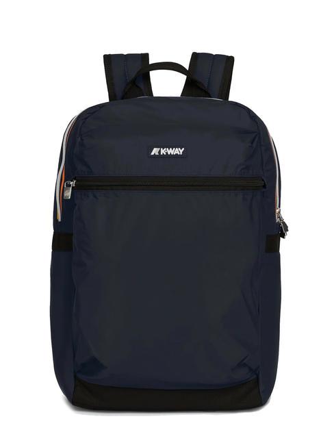 KWAY LAON Zaino in nylon blue depth - Zaini Scuola & Tempo Libero