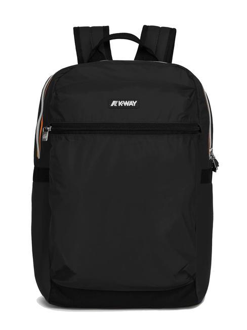 KWAY LAON Zaino in nylon black pure - Zaini Scuola & Tempo Libero