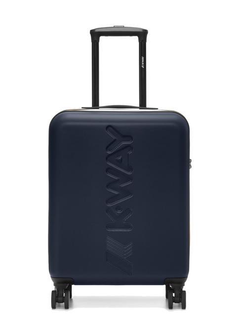 KWAY MAXILOGO Trolley bagaglio a mano blue depth/blue md cobalt - Bagagli a mano