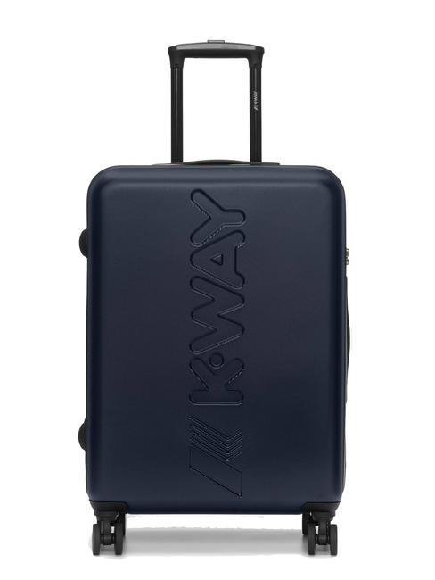 KWAY MAXILOGO Trolley misura media blue depth/blue md cobalt - Trolley Rigidi