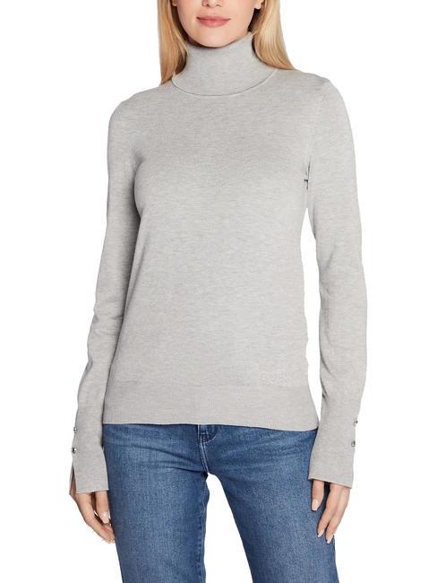 GUESS PAULE Maglione dolcevita light stone heather - Maglie Donna