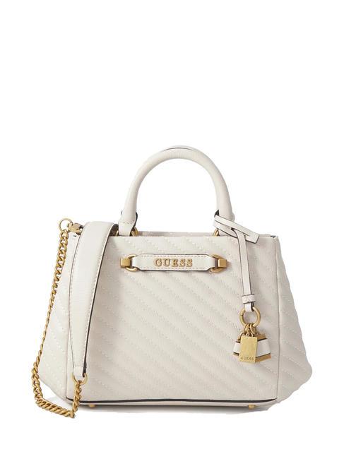 GUESS SELA Borsa a mano trapuntata bone - Borse Donna