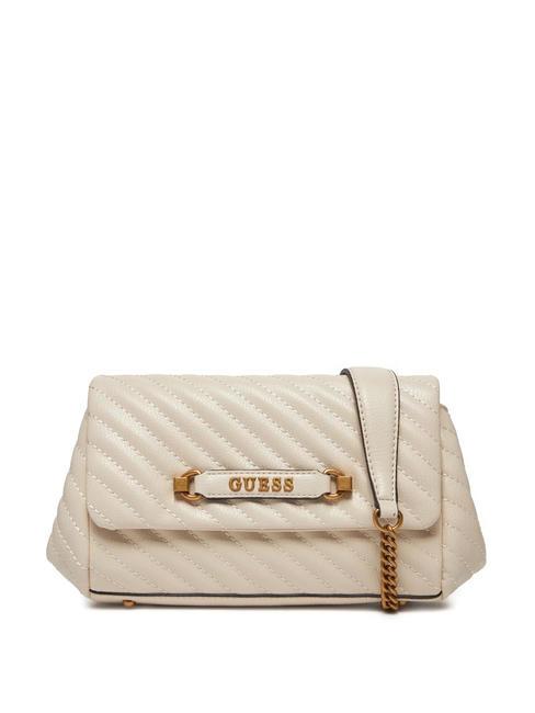 GUESS SELA Borsa convertible trapuntata bone - Borse Donna