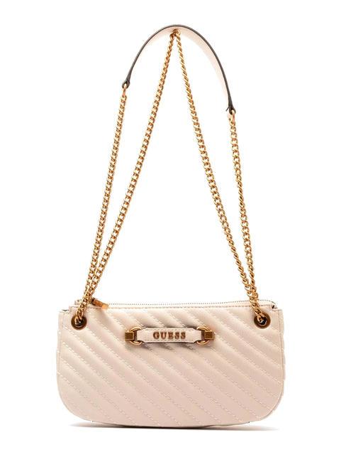 GUESS SELA Borsa trapuntata a tracolla bone - Borse Donna