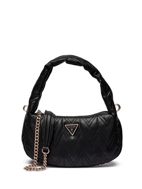 GUESS EDA Borsa piccola a spalla NERO - Borse Donna