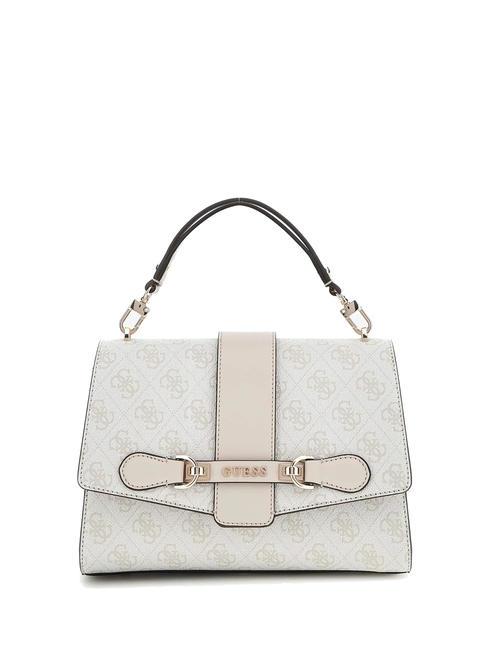 GUESS NOLANA Borsa cartelletta con tracolla dove logo - Borse Donna