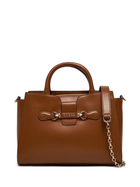 GUESS NOLANA Borsa a mano con tracolla COGNAC - Borse Donna