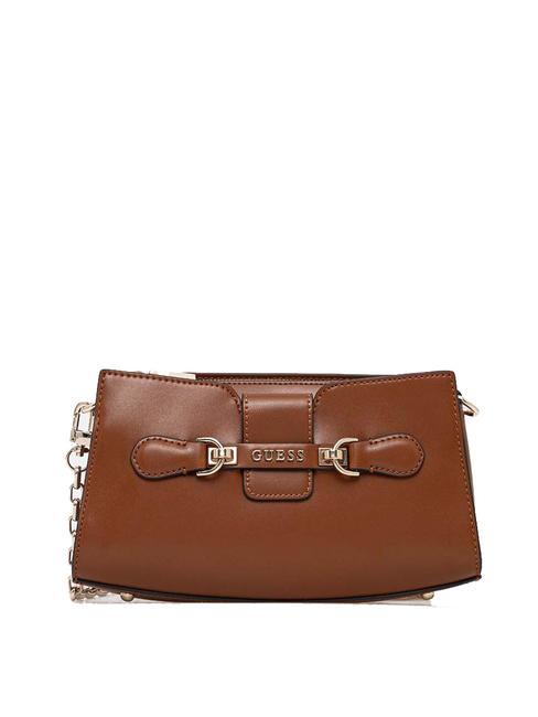 GUESS NOLANA Borsa piccola a tracolla COGNAC - Borse Donna