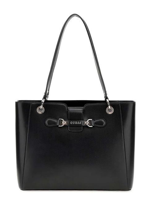 GUESS NOLANA Borsa shopper a spalla NERO - Borse Donna