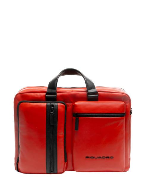 PIQUADRO  USIE Cartella da lavoro porta PC da 15,6"/ iPad Air / Pro ROSSO - Cartelle Lavoro