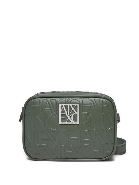 ARMANI EXCHANGE LOGO EMBOSSED Mini bag a tracolla absinthe - Borse Donna