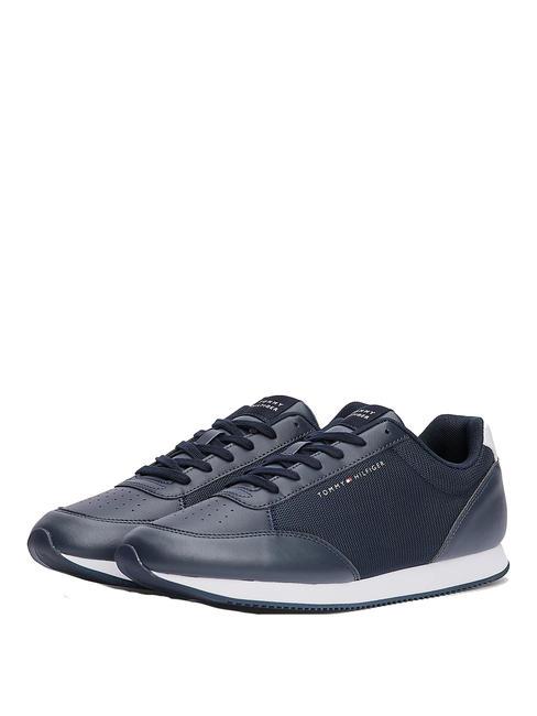 TOMMY HILFIGER LOW RUNNER MIX Sneakers  desert sky - Scarpe Uomo