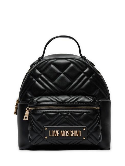 LOVE MOSCHINO QUILTED Zaino trapuntato Nero - Borse Donna