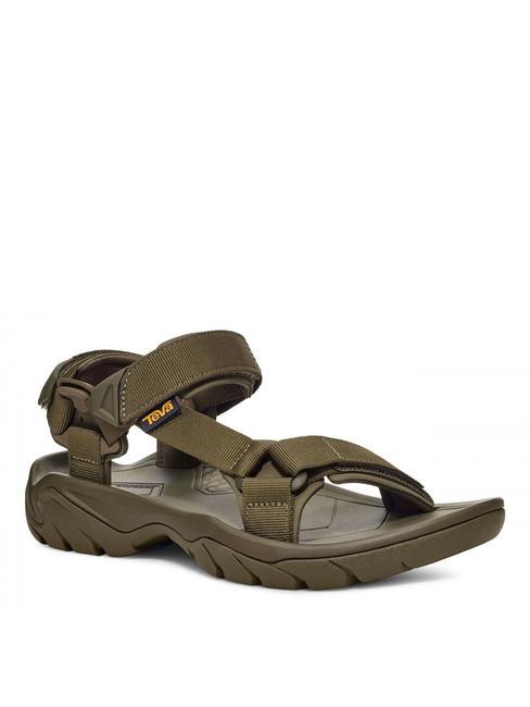 TEVA TERRA FI 5 UNIVERSAL Sandali olive - Scarpe Uomo