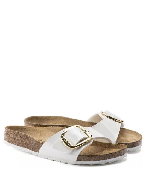 BIRKENSTOCK MADRID  Ciabatte patent white - Scarpe Donna