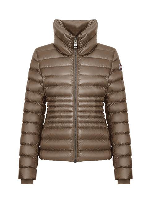 COLMAR FRIENDLY Giacca piumino collo alto dark coffee cream-da - Piumini Donna