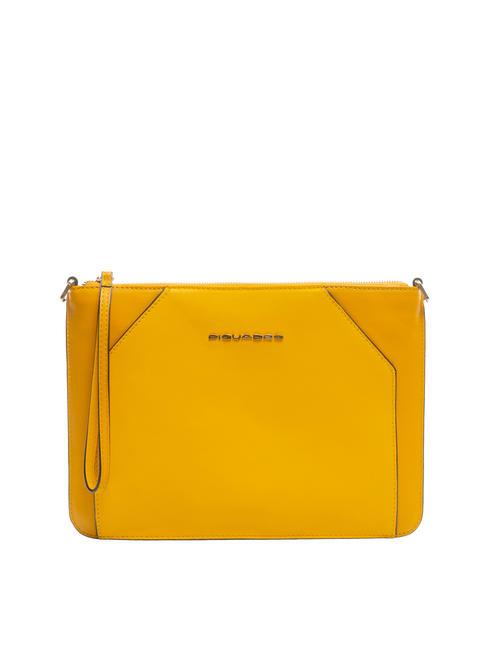 PIQUADRO MUSE Pochette a tracolla Giallo - Borse Donna