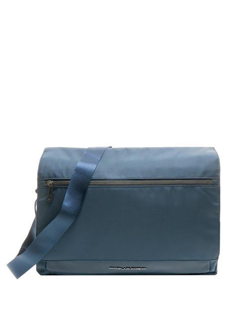 PIQUADRO MACBETH Messenger porta pc 14" blu - Cartelle Lavoro