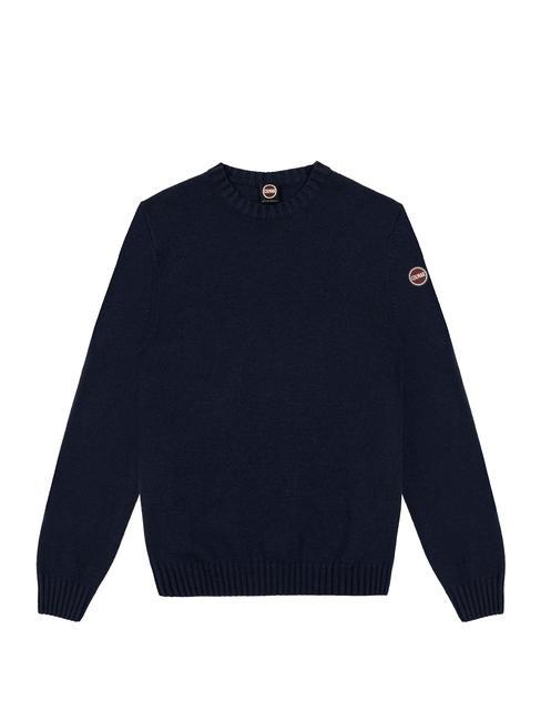 COLMAR EXCLASSIC Maglione girocollo misto lana navy blue - Maglie Uomo