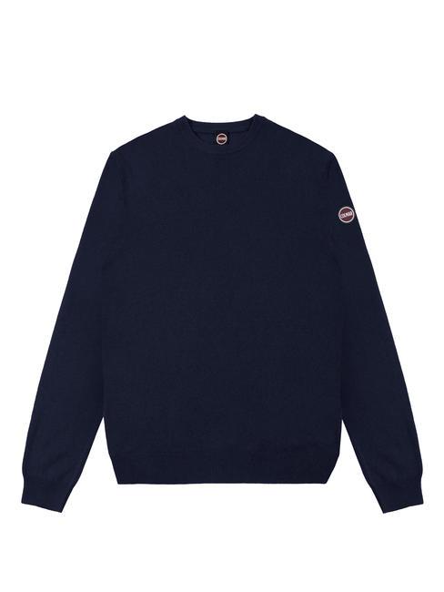 COLMAR PROUD Maglione girocollo misto lana navy blue - Maglie Uomo