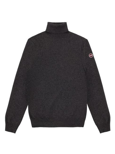 COLMAR PROUD Maglione dolcevita misto kashmir charcoal melange - Maglie Uomo