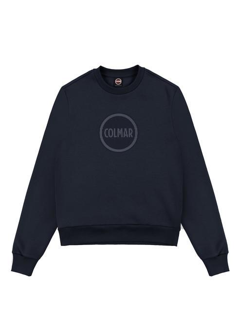 COLMAR MODISH Felpa girocollo stampa logo navy blue - Felpe Uomo