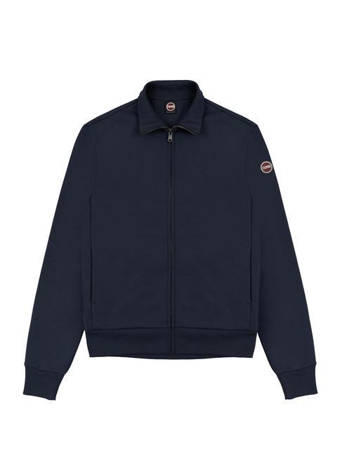 COLMAR MODISH Felpa a collo alto full zip navy blue - Felpe Uomo