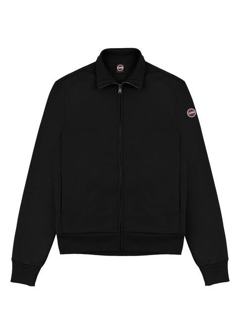 COLMAR MODISH Felpa a collo alto full zip black - Felpe Uomo