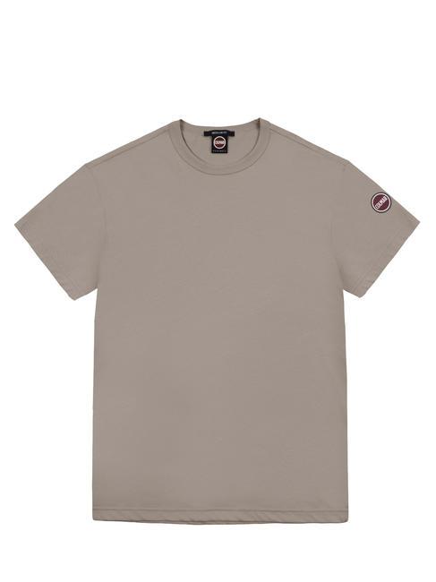 COLMAR FRIDA T-shirt tinta unita in cotone coffee cream - T-shirt Uomo