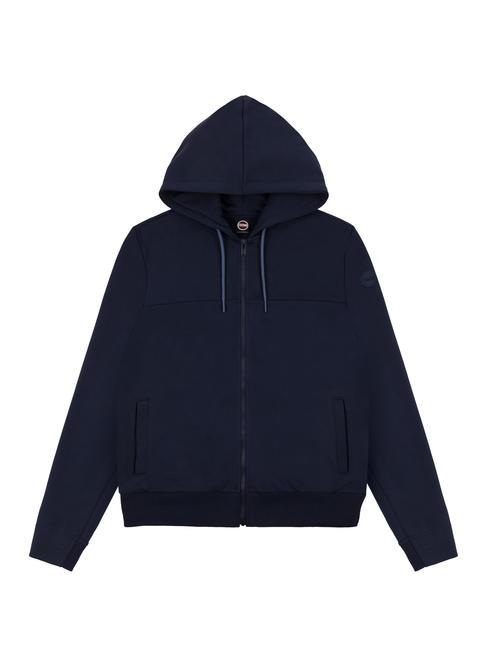 COLMAR SPELL Felpa full zip con tasche e cappuccio navy blue - Felpe Uomo