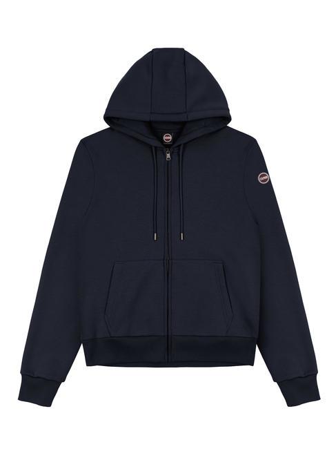 COLMAR MODISH Felpa full zip con tasche e cappuccio navy blue - Felpe Uomo