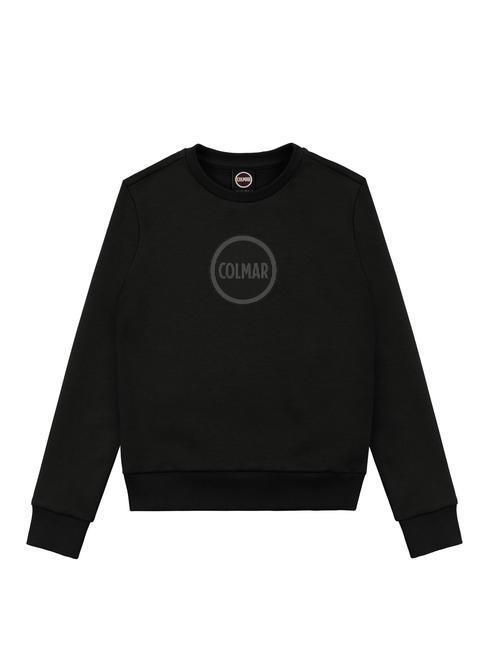 COLMAR MODISH KIDS Felpa girocollo stampa logo black - Felpe Bambini