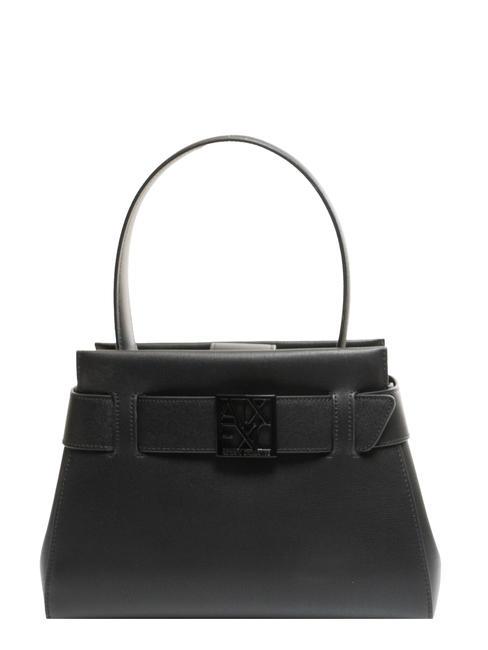 ARMANI EXCHANGE A|X BUCKLE Borsa a mano con tracolla Nero - Borse Donna