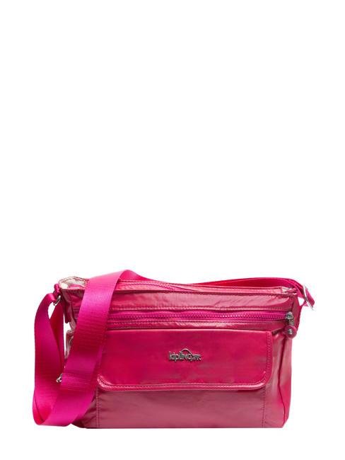 KIPLING ZISKA  Borsa a tracolla lacquer fuchsia - Borse Donna